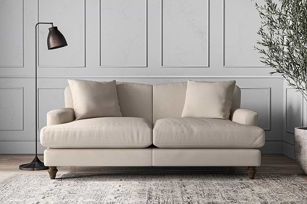 Deni Medium Sofa - Recycled Cotton Natural