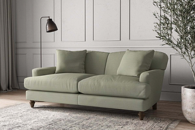 Deni Medium Sofa - Recycled Cotton Seaspray-MAKE TO ORDER-Nkuku