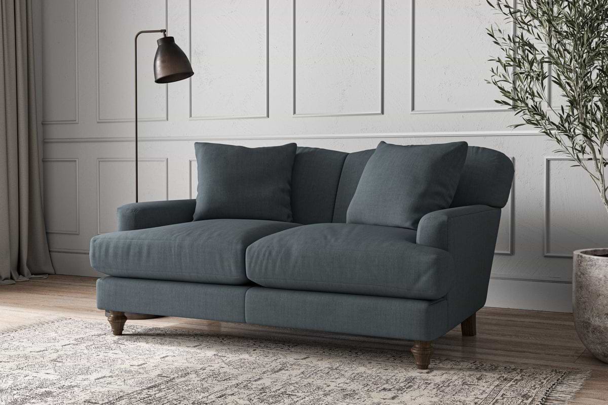 Deni Small Sofa - Brera Linen Dusk