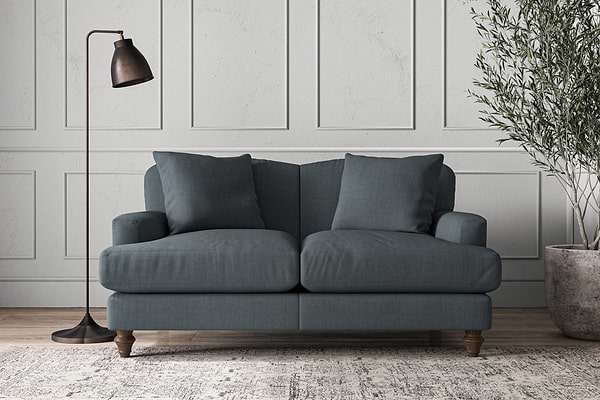 Deni Small Sofa - Brera Linen Dusk