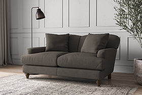 Deni Small Sofa - Brera Linen Granite