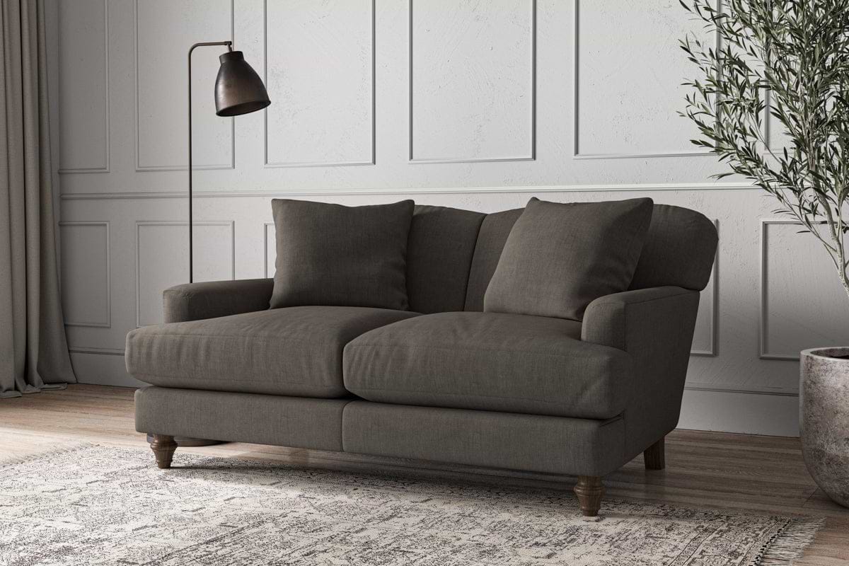 Deni Small Sofa - Brera Linen Granite