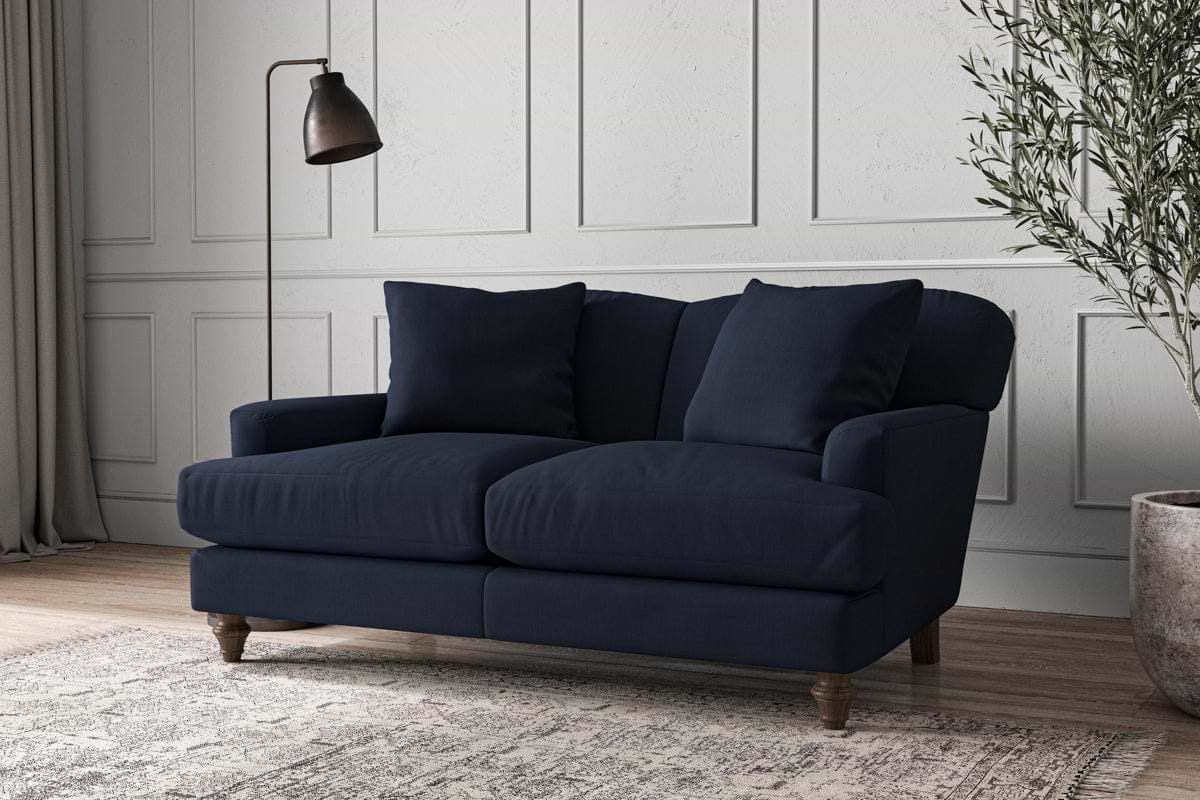Deni Small Sofa - Brera Linen Indigo