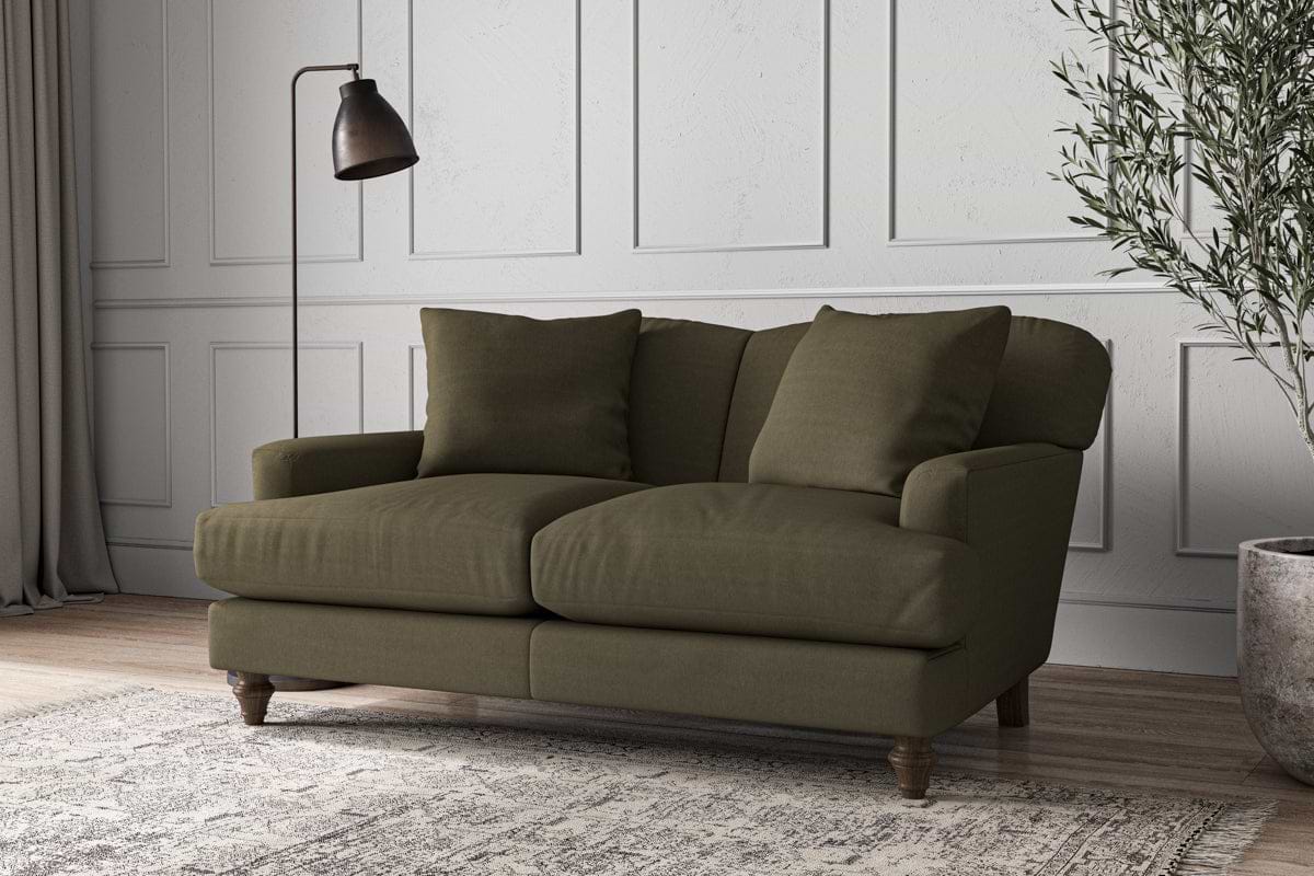Deni Small Sofa - Recycled Cotton Fatigue-nkuku