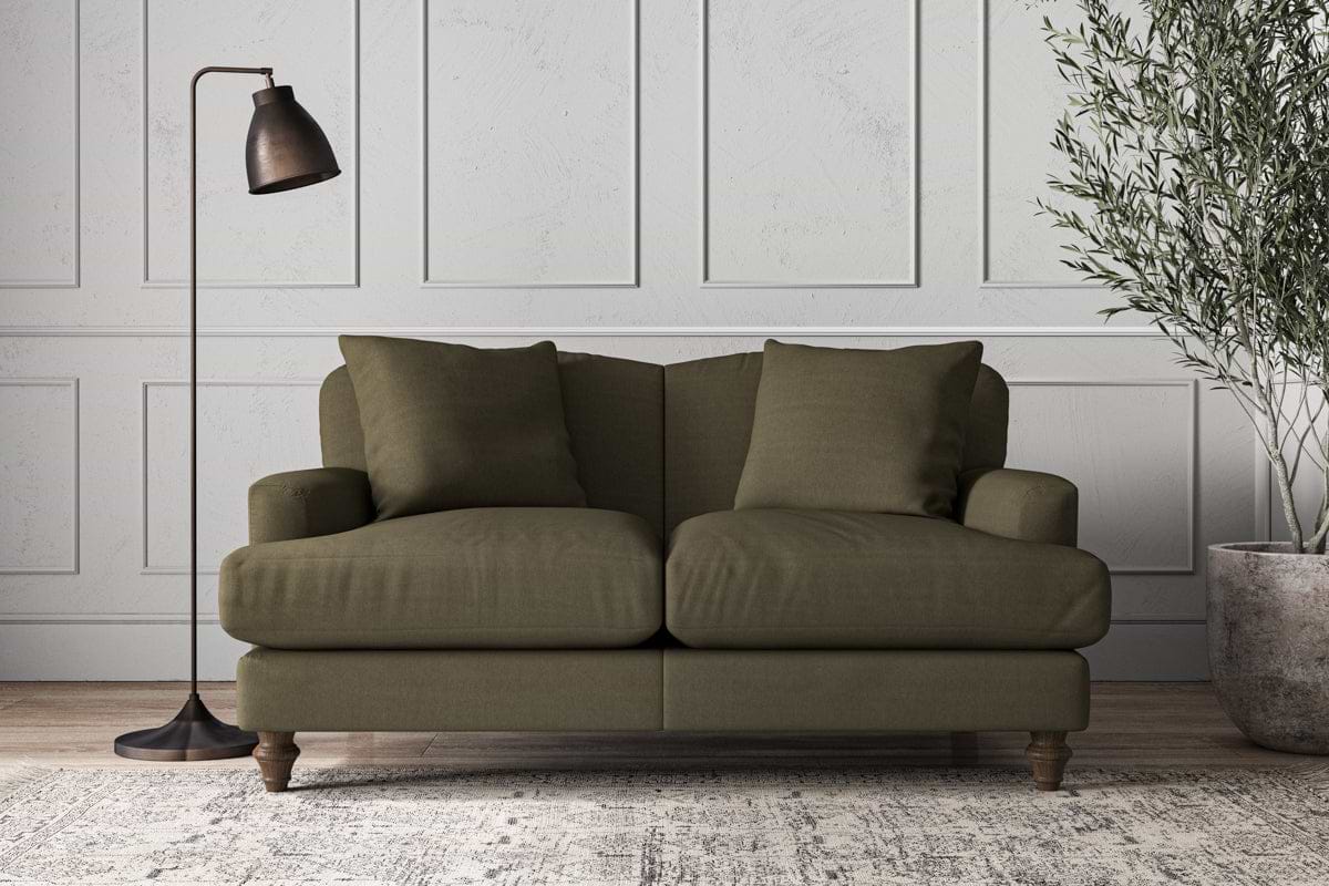 Deni Small Sofa - Recycled Cotton Fatigue-MAKE TO ORDER-Nkuku