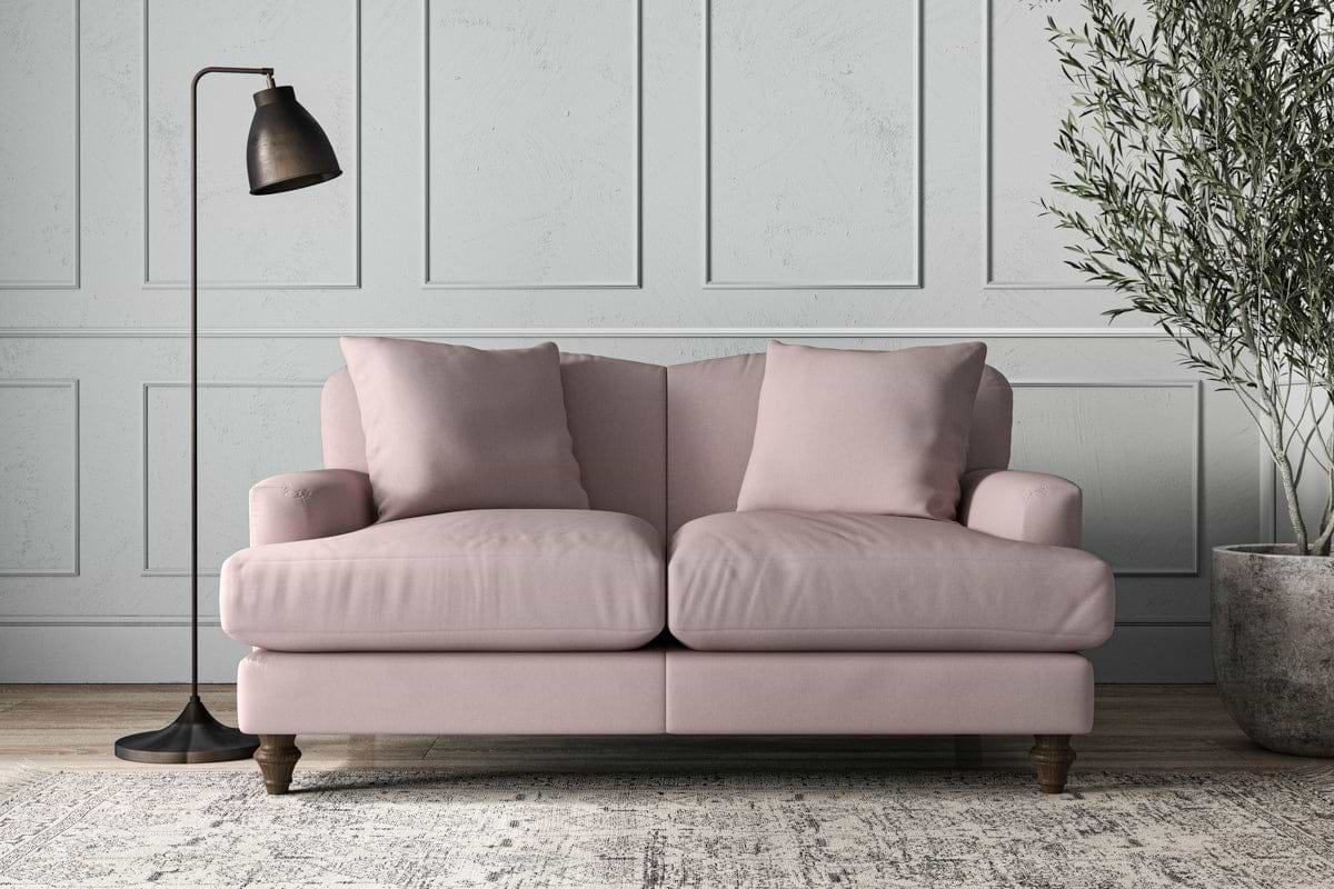 Deni Small Sofa - Recycled Cotton Lavender-MAKE TO ORDER-Nkuku