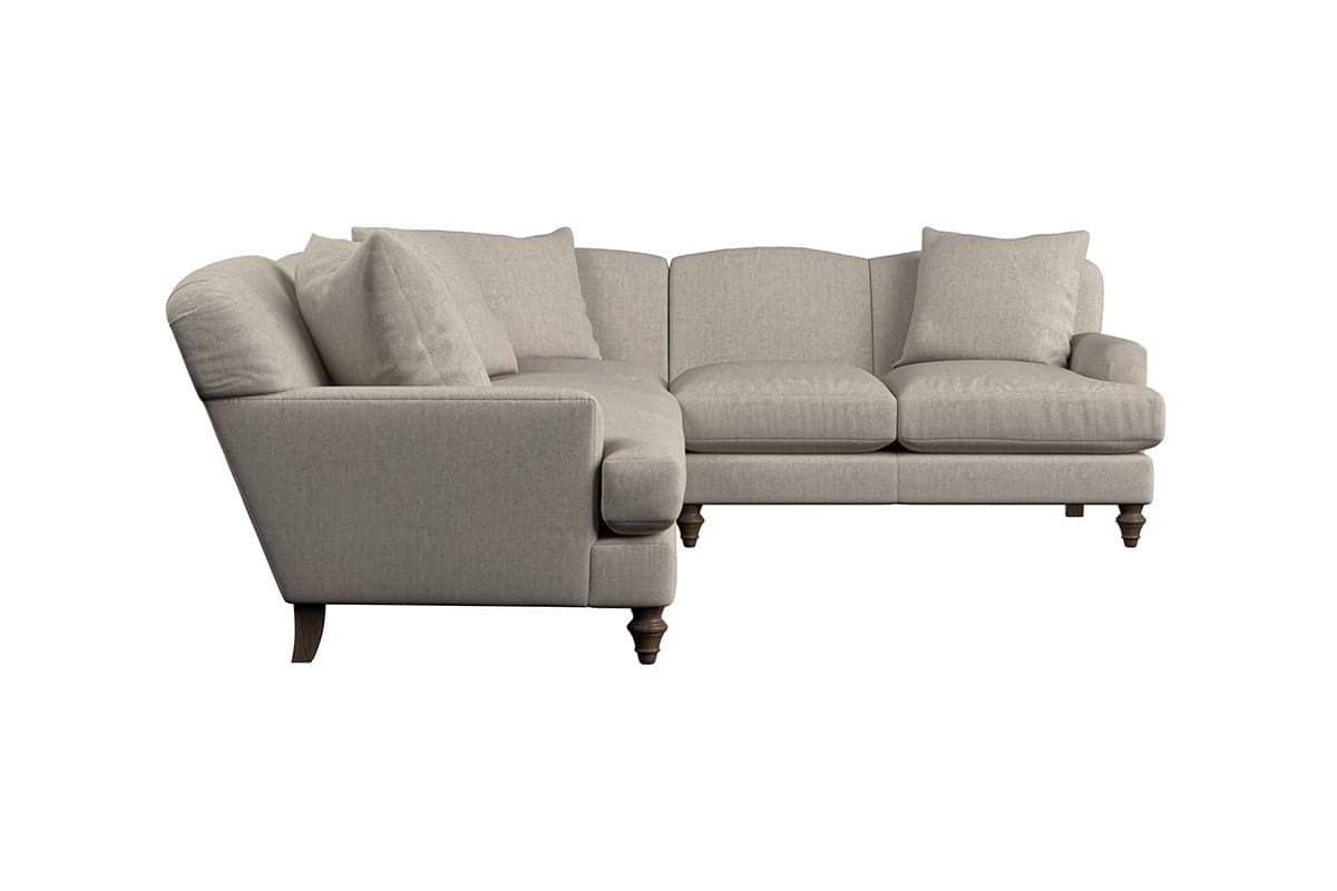 Deni Super Grand Right Hand Corner Sofa - Brera Linen Chestnut