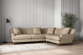 Deni Super Grand Right Hand Corner Sofa - Brera Linen Pebble