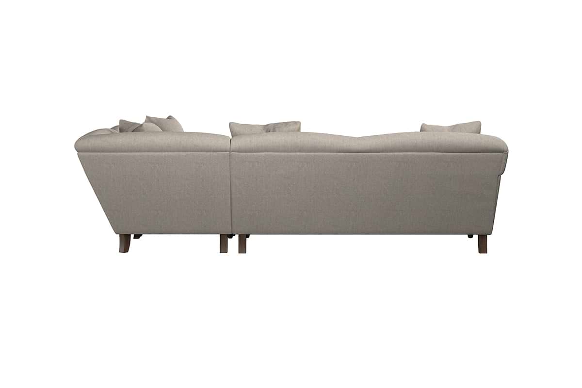 Deni Super Grand Right Hand Corner Sofa - Brera Linen Pebble