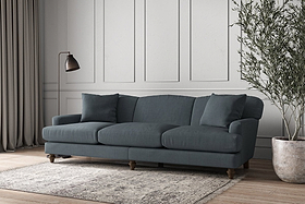 Deni Super Grand Sofa - Brera Linen Dusk