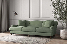 Deni Super Grand Sofa - Brera Linen Jade