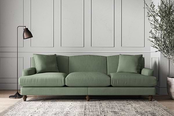 Deni Super Grand Sofa - Brera Linen Jade