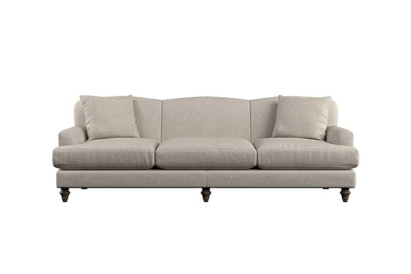Deni Super Grand Sofa - Brera Linen Natural-MAKE TO ORDER-Nkuku