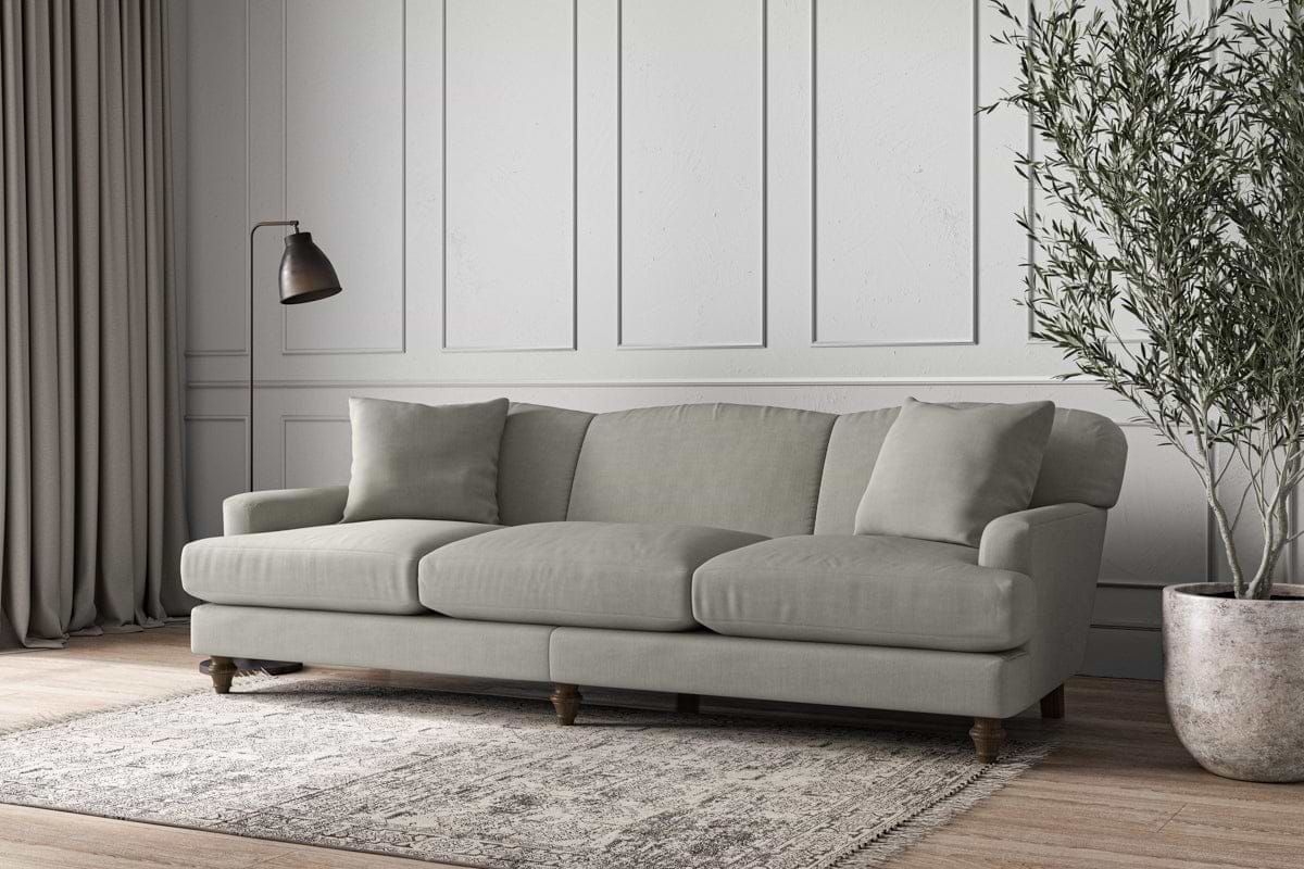 Deni Super Grand Sofa - Brera Linen Smoke