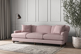 Deni Super Grand Sofa - Recycled Cotton Lavender