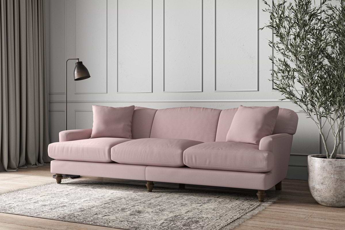 Deni Super Grand Sofa - Recycled Cotton Lavender