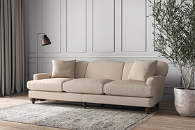 Deni Super Grand Sofa - Recycled Cotton Natural