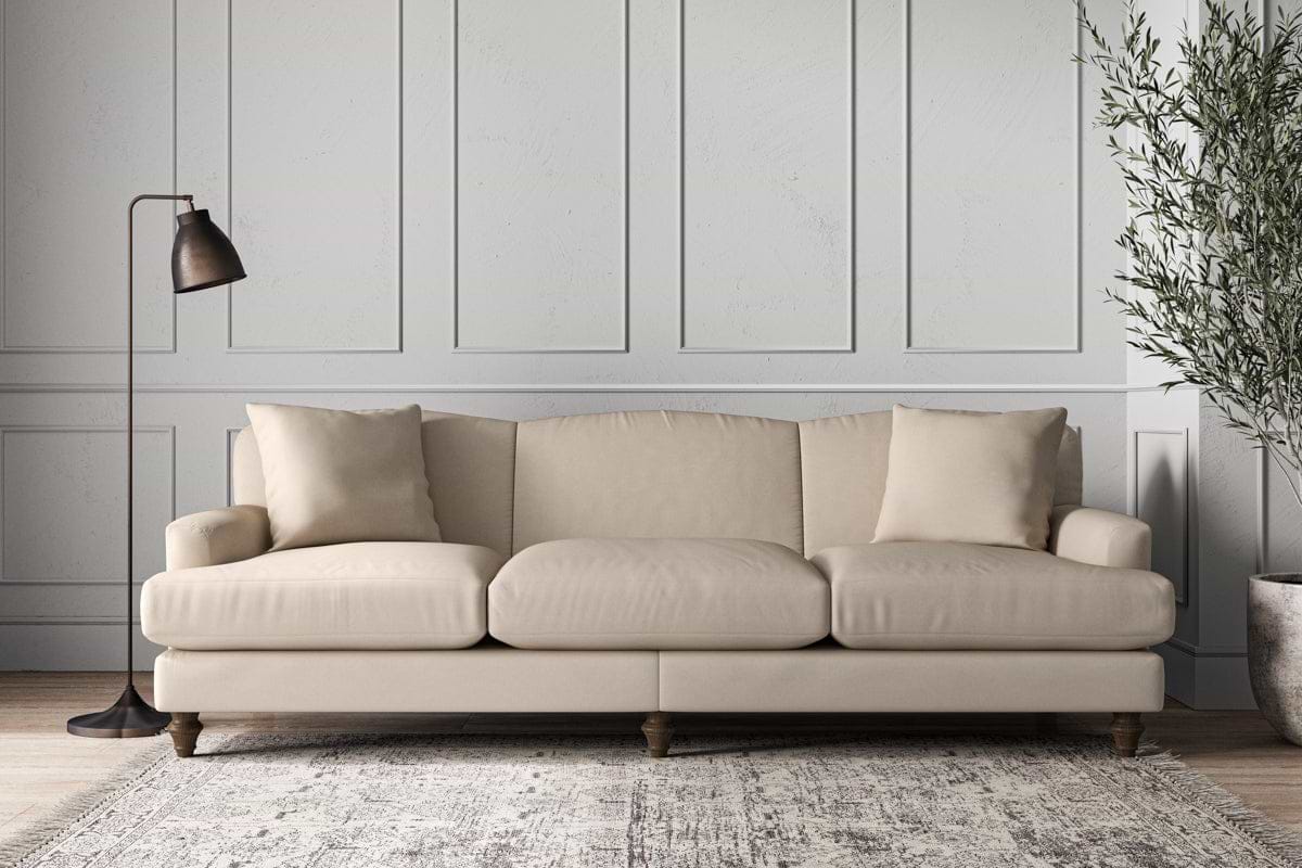 Deni Super Grand Sofa - Recycled Cotton Natural