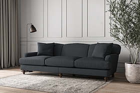 Deni Super Grand Sofa - Recycled Cotton Thunder