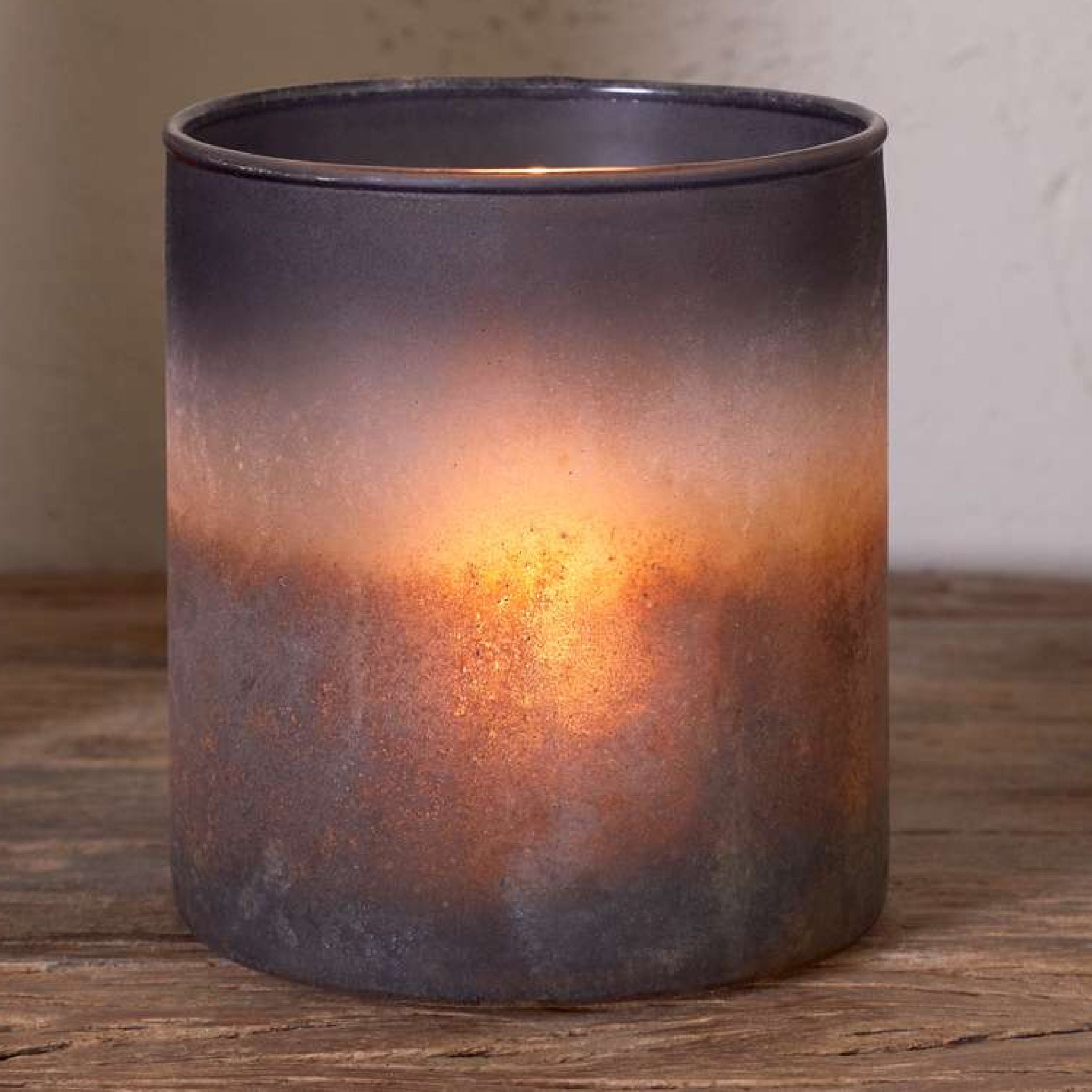 Etti Tealight Holders - Navy & Smoke - nkuku – Nkuku