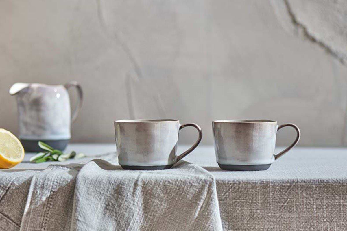 Edo Mug - Small - Slate-TABLEWARE-Nkuku