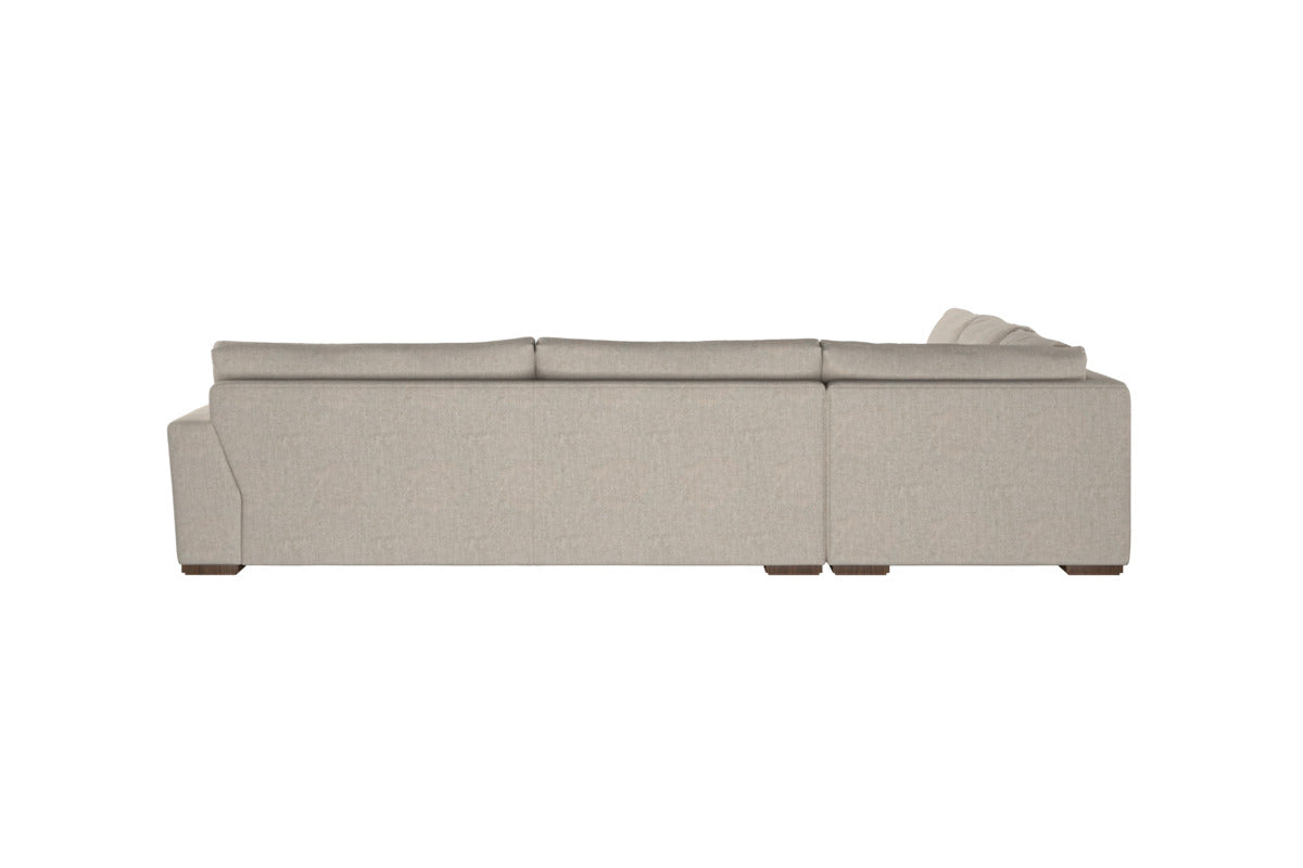 Guddu Grand Left Hand Corner Sofa - Brera Linen Natural