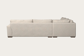 Guddu Grand Right Hand Corner Sofa - Brera Linen Natural-MAKE TO ORDER-Nkuku