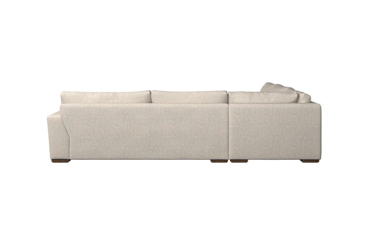 Guddu Grand Right Hand Corner Sofa - Brera Linen Natural