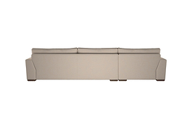 Guddu Large Left Hand Corner Sofa - Brera Linen Granite