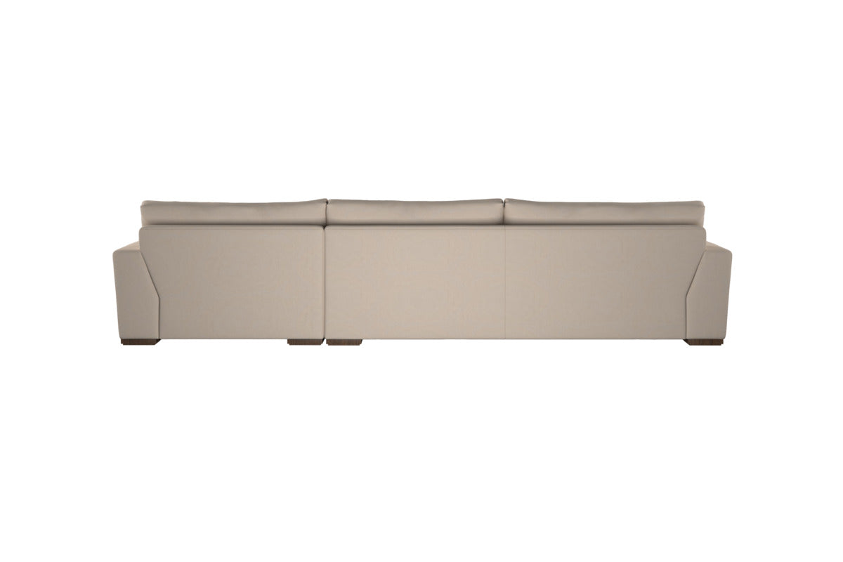 Guddu Large Left Hand Corner Sofa - Brera Linen Jade