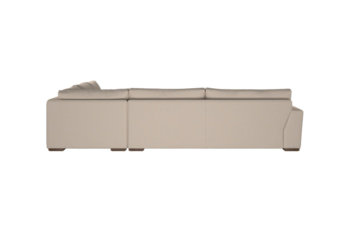 Guddu Large Left Hand Corner Sofa - Brera Linen Natural