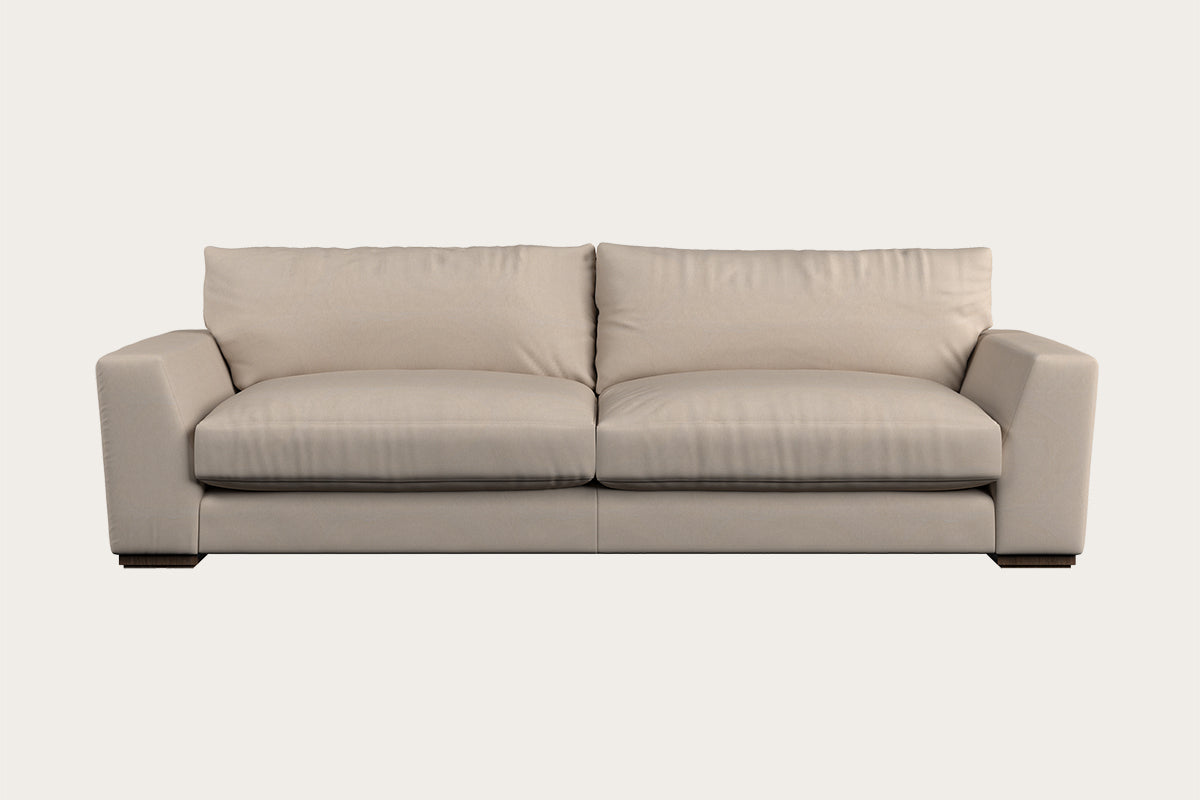Guddu Grand Sofa - Recycled Cotton Natural