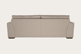 Guddu Large Sofa - Recycled Cotton Natural-MAKE TO ORDER-Nkuku
