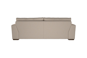 Guddu Large Right Hand Chaise Sofa - Brera Linen Granite-MAKE TO ORDER-Nkuku
