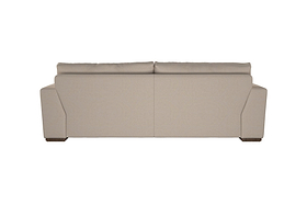 Guddu Large Right Hand Chaise Sofa - Brera Linen Granite-MAKE TO ORDER-Nkuku