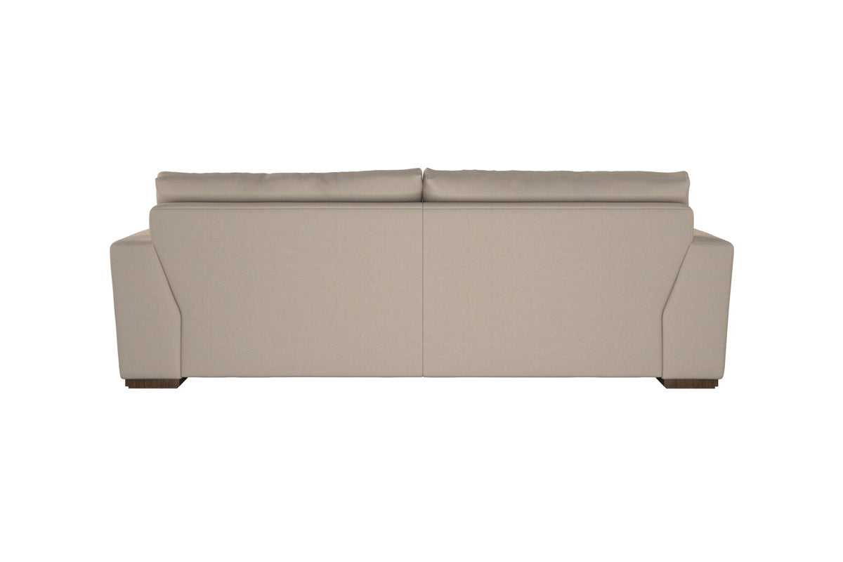 Guddu Large Right Hand Chaise Sofa - Brera Linen Granite-MAKE TO ORDER-Nkuku