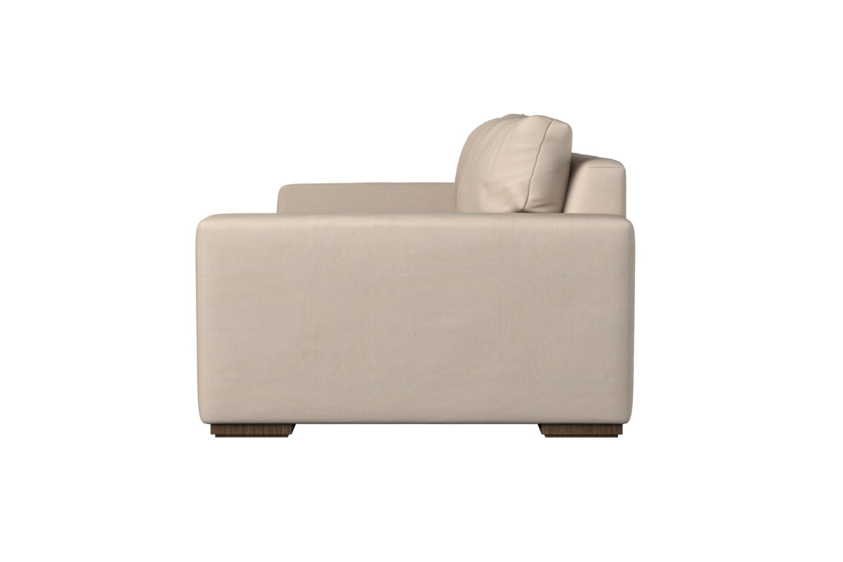 Guddu Large Right Hand Chaise Sofa - Brera Linen Granite-MAKE TO ORDER-Nkuku