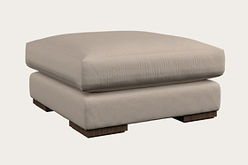 Guddu Large Right Hand Chaise Sofa - Brera Linen Jade