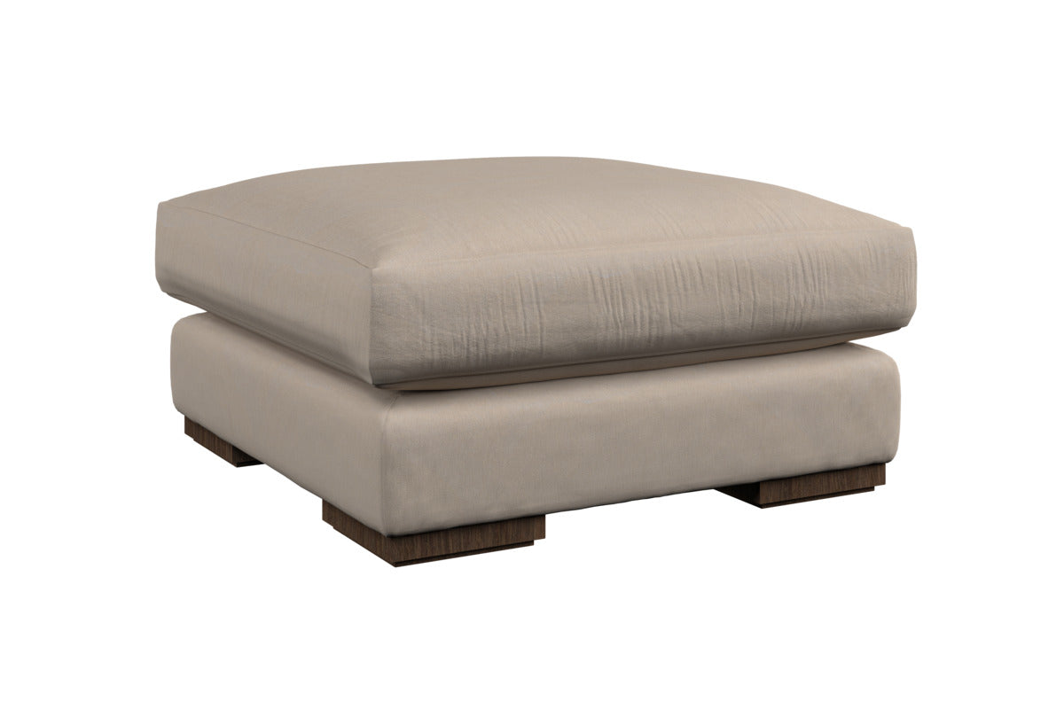 Guddu Large Right Hand Chaise Sofa - Brera Linen Jade
