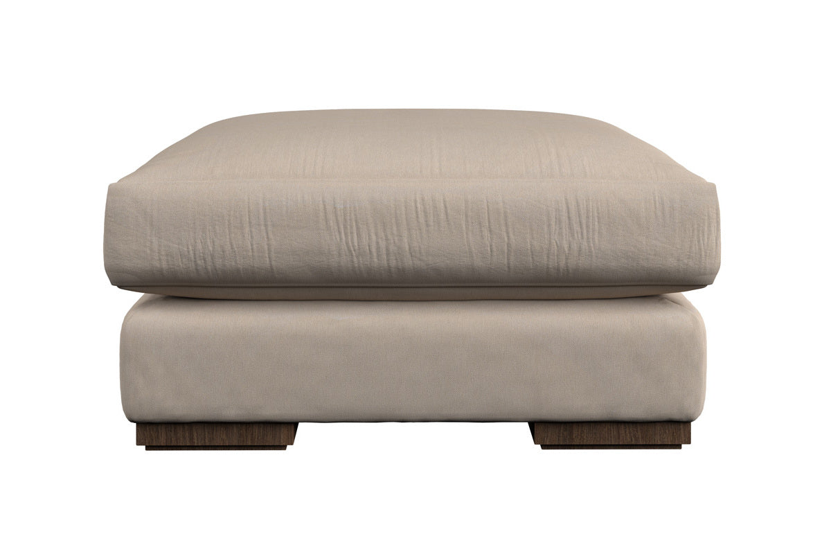 Guddu Large Right Hand Chaise Sofa - Brera Linen Jade