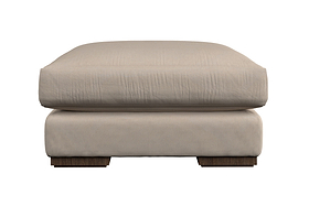 Guddu Large Right Hand Chaise Sofa - Brera Linen Jade