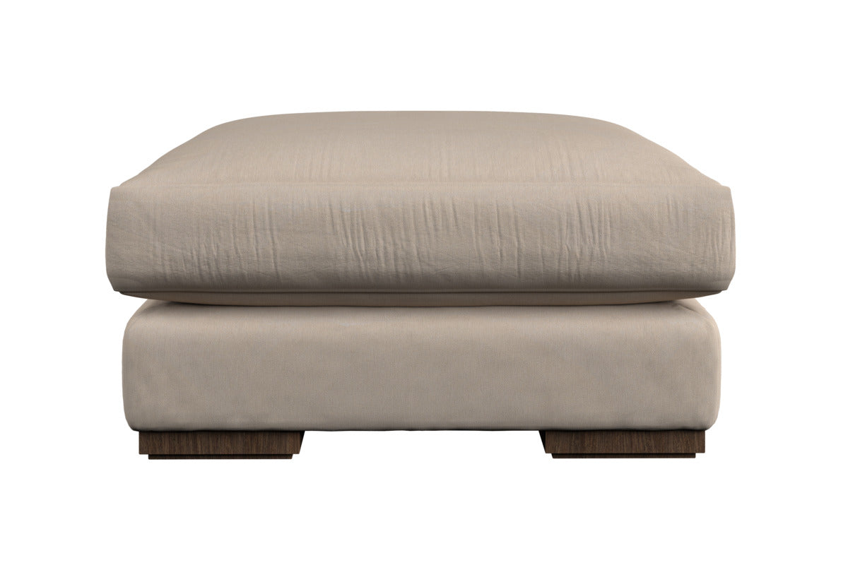 Guddu Large Right Hand Chaise Sofa - Brera Linen Jade