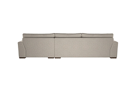 Guddu Medium Footstool - Recycled Cotton Seaspray-MAKE TO ORDER-Nkuku