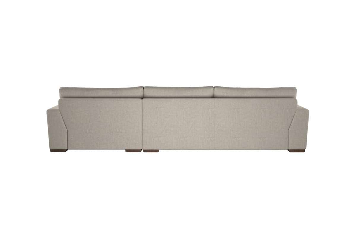 Guddu Medium Footstool - Recycled Cotton Seaspray-MAKE TO ORDER-Nkuku
