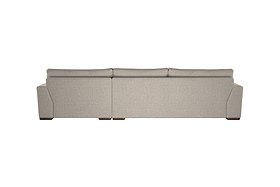 Guddu Medium Footstool - Recycled Cotton Seaspray-MAKE TO ORDER-Nkuku