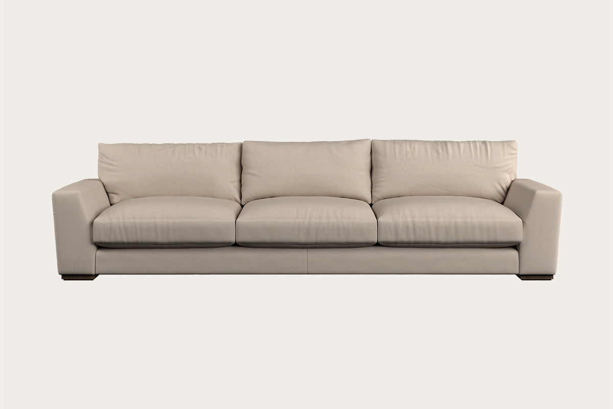 Guddu Super Grand Sofa - Recycled Cotton Natural