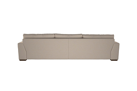 Guddu Large Right Hand Chaise Sofa - Brera Linen Sage-MAKE TO ORDER-Nkuku