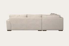 Guddu Large Right Hand Corner Sofa - Brera Linen Natural