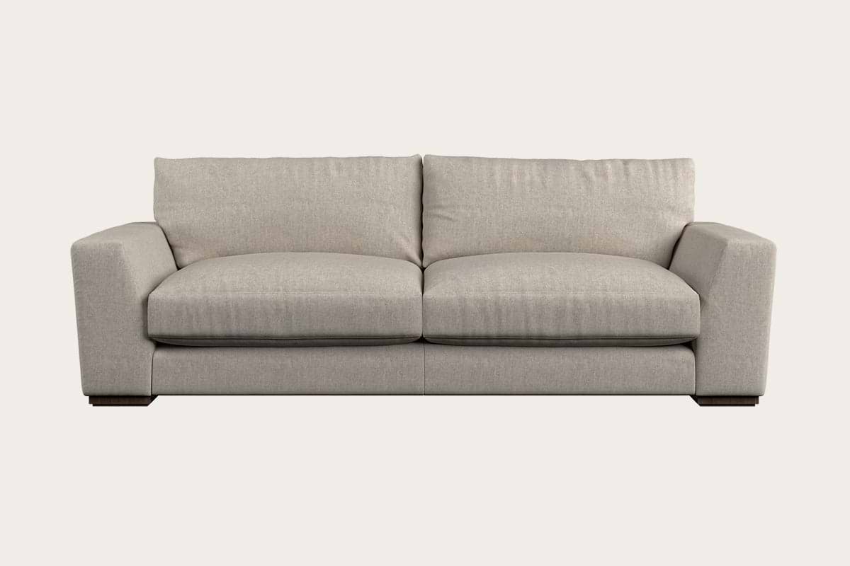 Guddu Large Sofa - Brera Linen Natural-MAKE TO ORDER-Nkuku