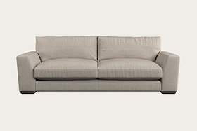 Guddu Large Sofa - Brera Linen Natural